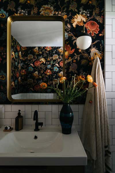  Mid-Century Modern Family Home Bathroom. Linda Vista Midcentury Ranch by A1000xBetter.