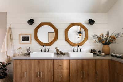 Rustic Bathroom. Linda Vista Midcentury Ranch by A1000xBetter.