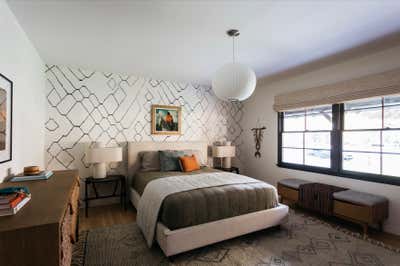 Eclectic Bedroom. Linda Vista Midcentury Ranch by A1000xBetter.