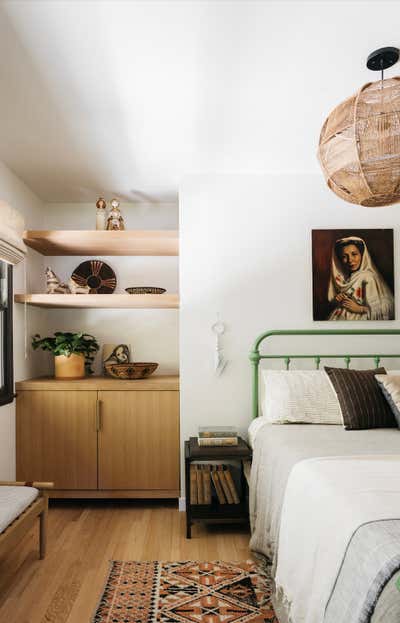  Eclectic Family Home Bedroom. Linda Vista Midcentury Ranch by A1000xBetter.