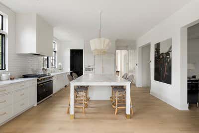  Scandinavian Family Home Kitchen. Golf Terrace by Tara Cain Design.