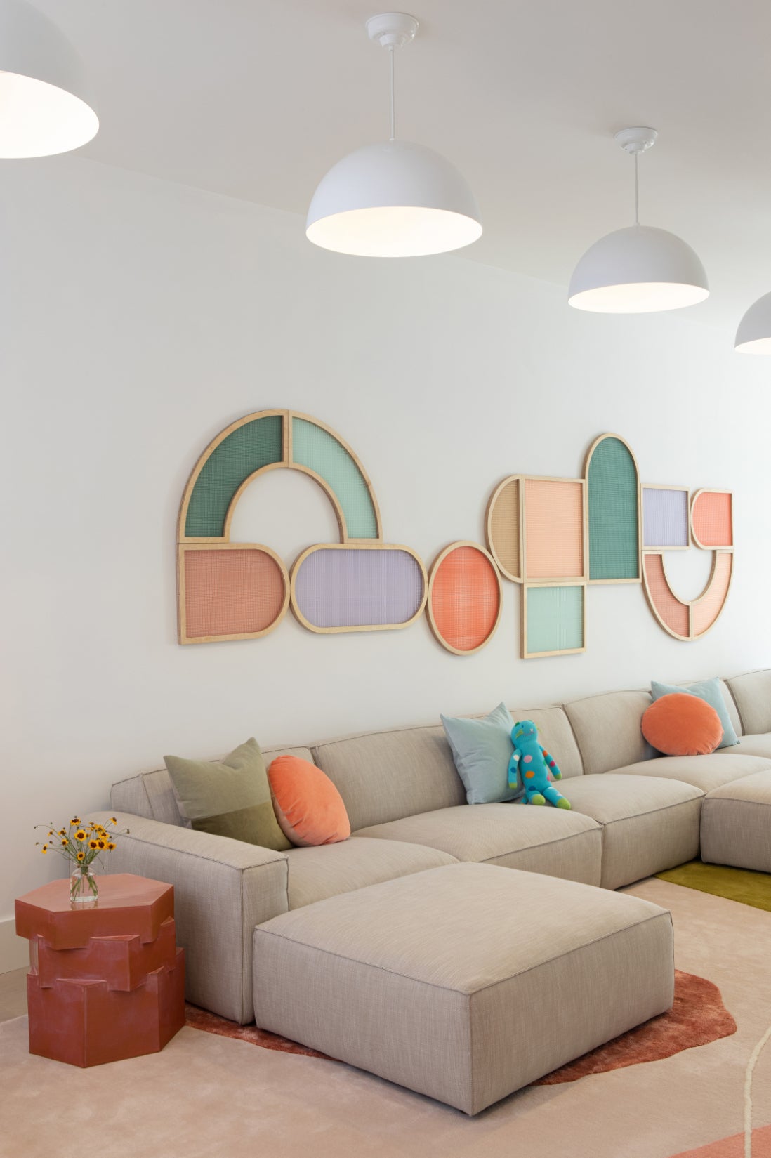 Contemporary Bar and Game Room