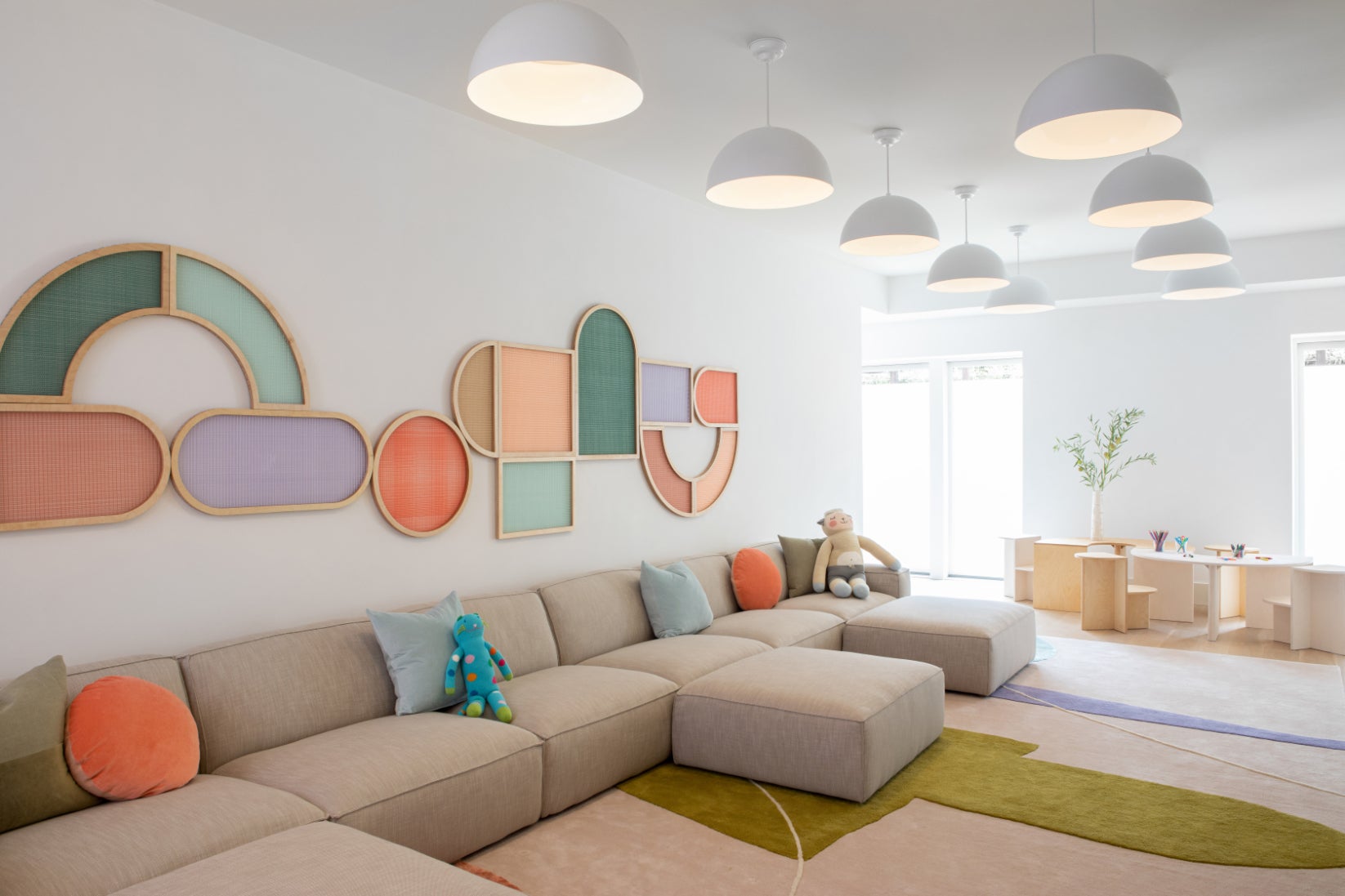 Contemporary Bar and Game Room