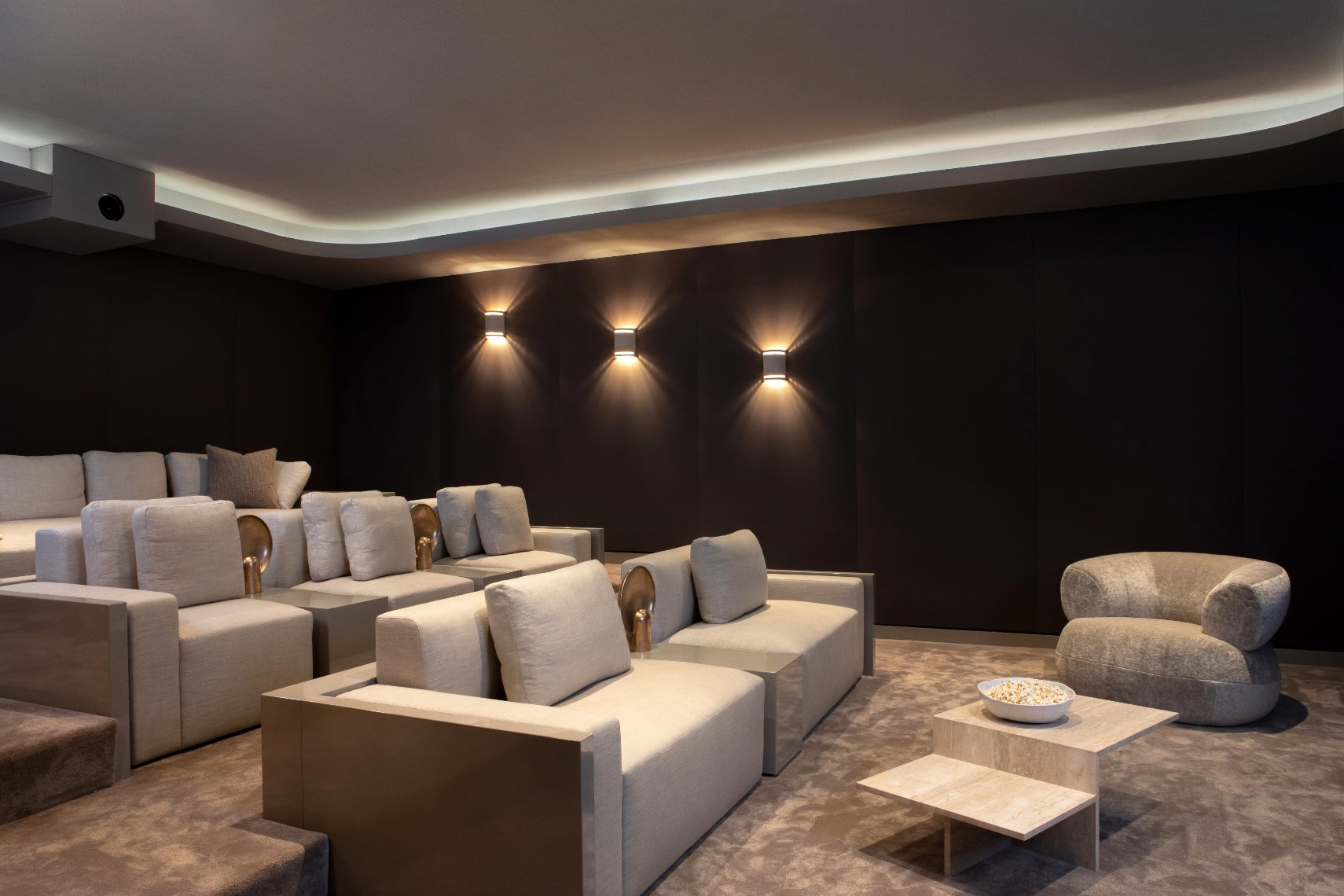 Contemporary Bar and Game Room