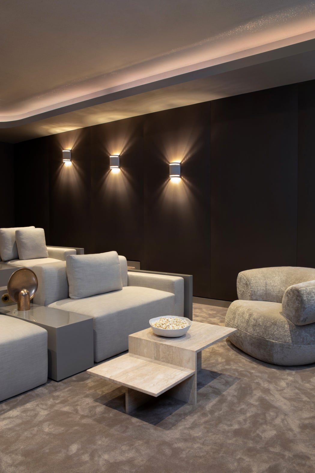 Contemporary Bar and Game Room