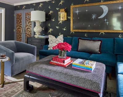  Eclectic Family Home Living Room. Buena Road by Lisa Wolfe Design.