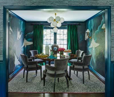  Farmhouse Dining Room. Buena Road by Lisa Wolfe Design.