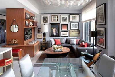  Eclectic Apartment Living Room. The Sutton, Upper East Side Residence by Andrew Suvalsky Designs.