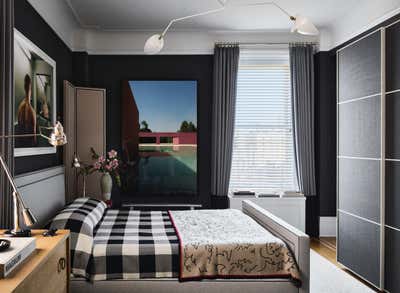  Mid-Century Modern Bedroom. Upper West Side Apartment by CARLOS DAVID.