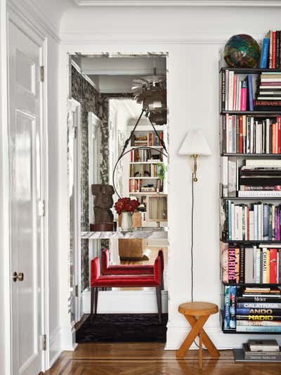  Transitional Entry and Hall. Upper West Side Apartment by CARLOS DAVID.