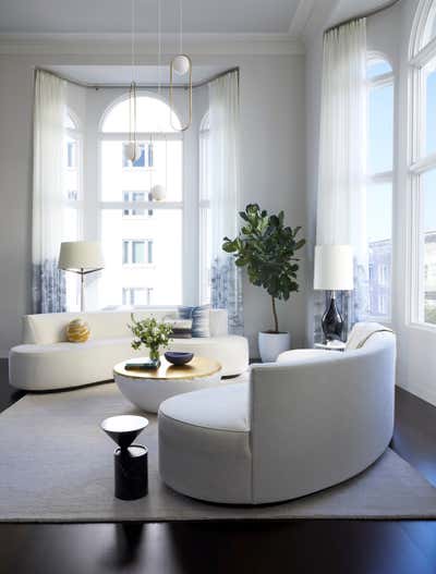  Minimalist Living Room. Russian Hill by Jeff Schlarb Design Studio.