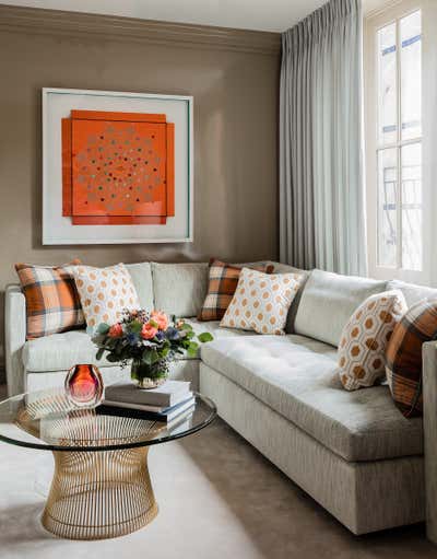  Transitional Family Home Living Room. Boston's Back Bay by Alan Tanksley, Inc..