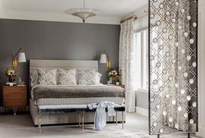  Transitional Family Home Bedroom. Boston's Back Bay by Alan Tanksley, Inc..