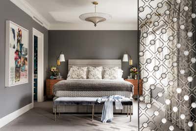  Modern Transitional Family Home Bedroom. Boston's Back Bay by Alan Tanksley, Inc..