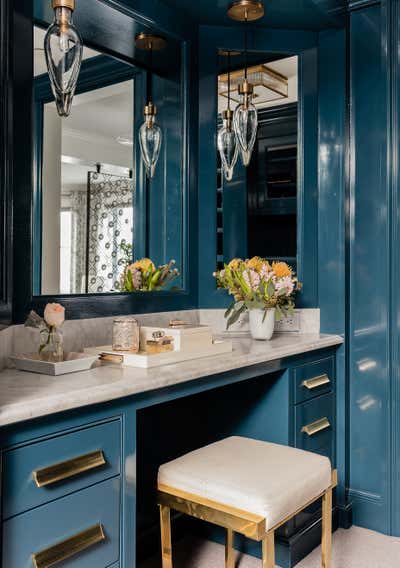 Transitional Family Home Bathroom. Boston's Back Bay by Alan Tanksley, Inc..