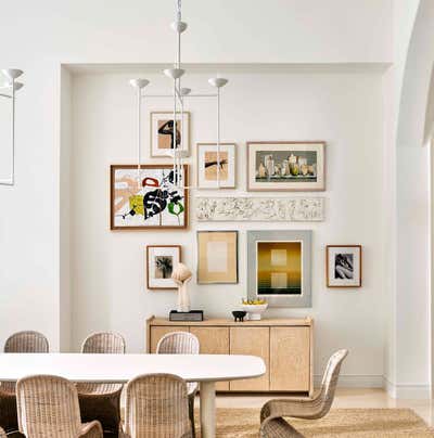 Mid-Century Modern Dining Room. PALM BEACH by Timothy Godbold.