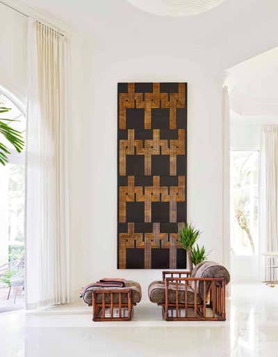  Tropical Vacation Home Entry and Hall. PALM BEACH by Timothy Godbold.