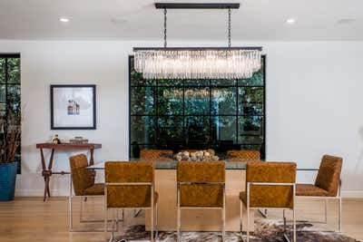 Contemporary Dining Room. Venice Residence  by Claudia Afshar Design.