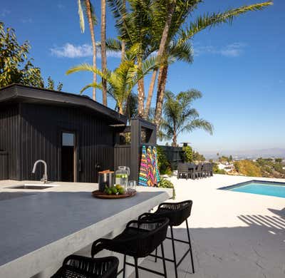  Contemporary Exterior. Mulholland Residence  by Claudia Afshar Design.