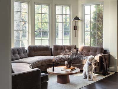  Country Family Home Living Room. Scarsdale Estate by Sharon Rembaum Interior Design.