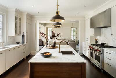  Eclectic Contemporary Family Home Kitchen. Scarsdale Estate by Sharon Rembaum Interior Design.