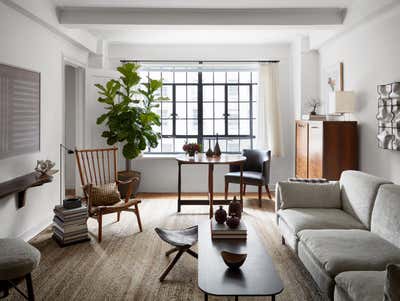  Organic Apartment Living Room. Park Avenue Apartment  by Rupp Studio.