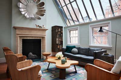  Arts and Crafts Family Home Living Room. Gramercy Park Townhouse by Rupp Studio.