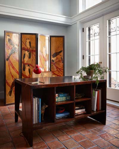  Craftsman Mid-Century Modern Family Home Office and Study. Gramercy Park Townhouse by Rupp Studio.
