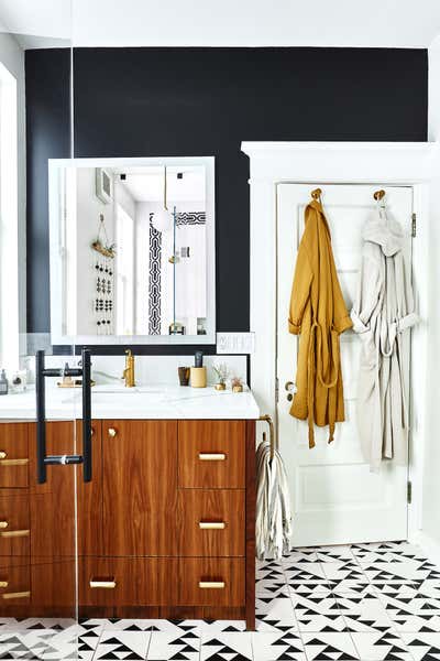  Eclectic Family Home Bathroom. Sunset Eclectic by Noz Design.