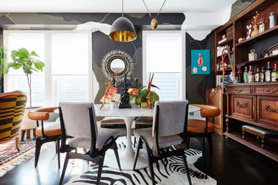  Maximalist Apartment Dining Room. Chez Noz by Noz Design.