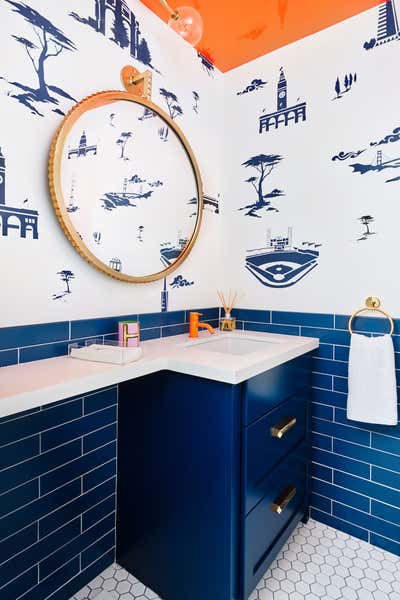  Maximalist Bathroom. Avenues Family House by Noz Design.