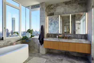  Modern Apartment Bathroom. The Leyton by Frampton Co.