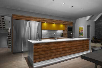  Modern Family Home Kitchen. Pine Hill by Jeffrey Bruce Baker Designs LLC.