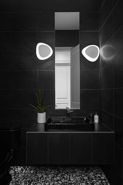  Minimalist Family Home Bathroom. Pine Hill by Jeffrey Bruce Baker Designs LLC.