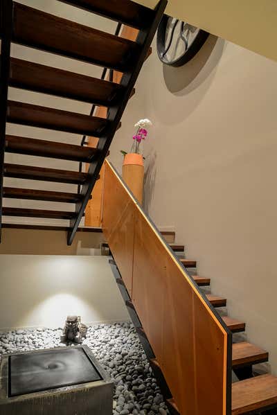  Contemporary Family Home Entry and Hall. Hillside by Jeffrey Bruce Baker Designs LLC.