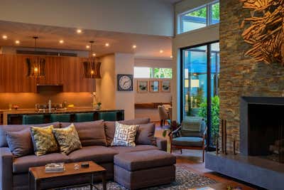  Modern Contemporary Family Home Open Plan. Hillside by Jeffrey Bruce Baker Designs LLC.