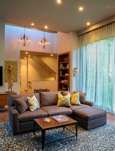  Industrial Family Home Living Room. Hillside by Jeffrey Bruce Baker Designs LLC.