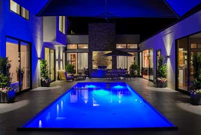  Contemporary Family Home Exterior. Hillside by Jeffrey Bruce Baker Designs LLC.