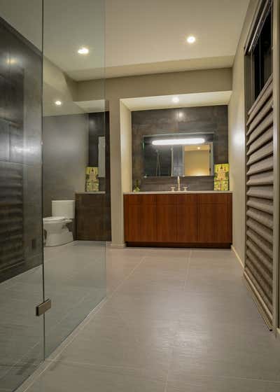  Industrial Family Home Bathroom. Hillside by Jeffrey Bruce Baker Designs LLC.