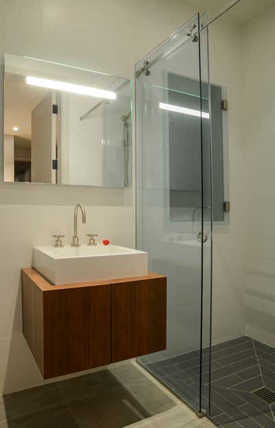  Industrial Bathroom. Hillside by Jeffrey Bruce Baker Designs LLC.