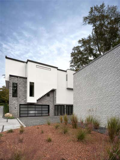 Minimalist Family Home Exterior. Cubist Mansion by Jeffrey Bruce Baker Designs LLC.