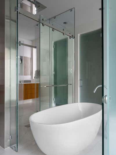  Contemporary Family Home Bathroom. Cubist Mansion by Jeffrey Bruce Baker Designs LLC.