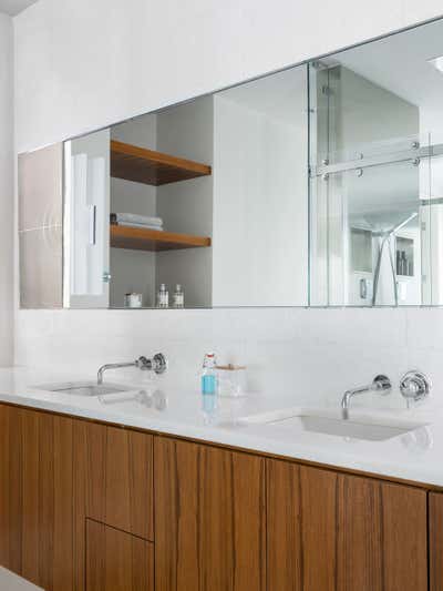  Minimalist Family Home Bathroom. Cubist Mansion by Jeffrey Bruce Baker Designs LLC.