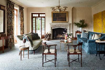  Country Living Room. Country Residence by Sheila Bridges Design, Inc.