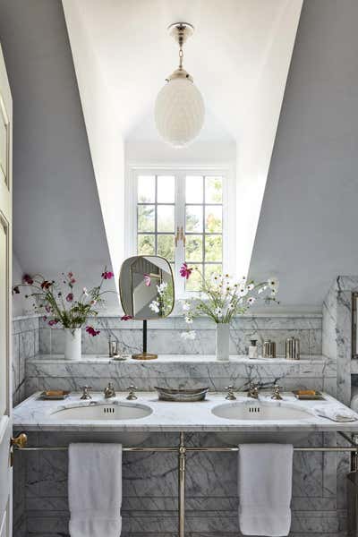  Country Bathroom. Country Residence by Sheila Bridges Design, Inc.