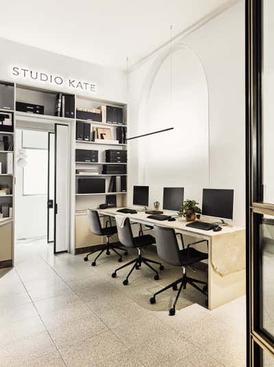  Mediterranean Office and Study. Kate Nixon Store and Offices by Kate Nixon.