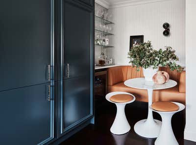 Art Deco Apartment Kitchen. Blue Caviar by Kate Nixon.