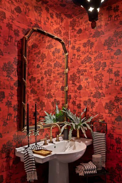  Mediterranean Bathroom. Glamour in the Hills by Scott Formby Design.