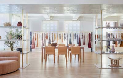  Eclectic Retail Office and Study. Ulla Johnson Showroom by Rafael de Cárdenas, Ltd..