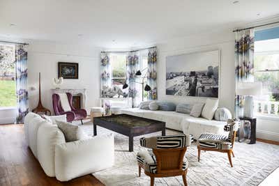  Maximalist Family Home Living Room. Mill Valley Home by Jeff Schlarb Design Studio.